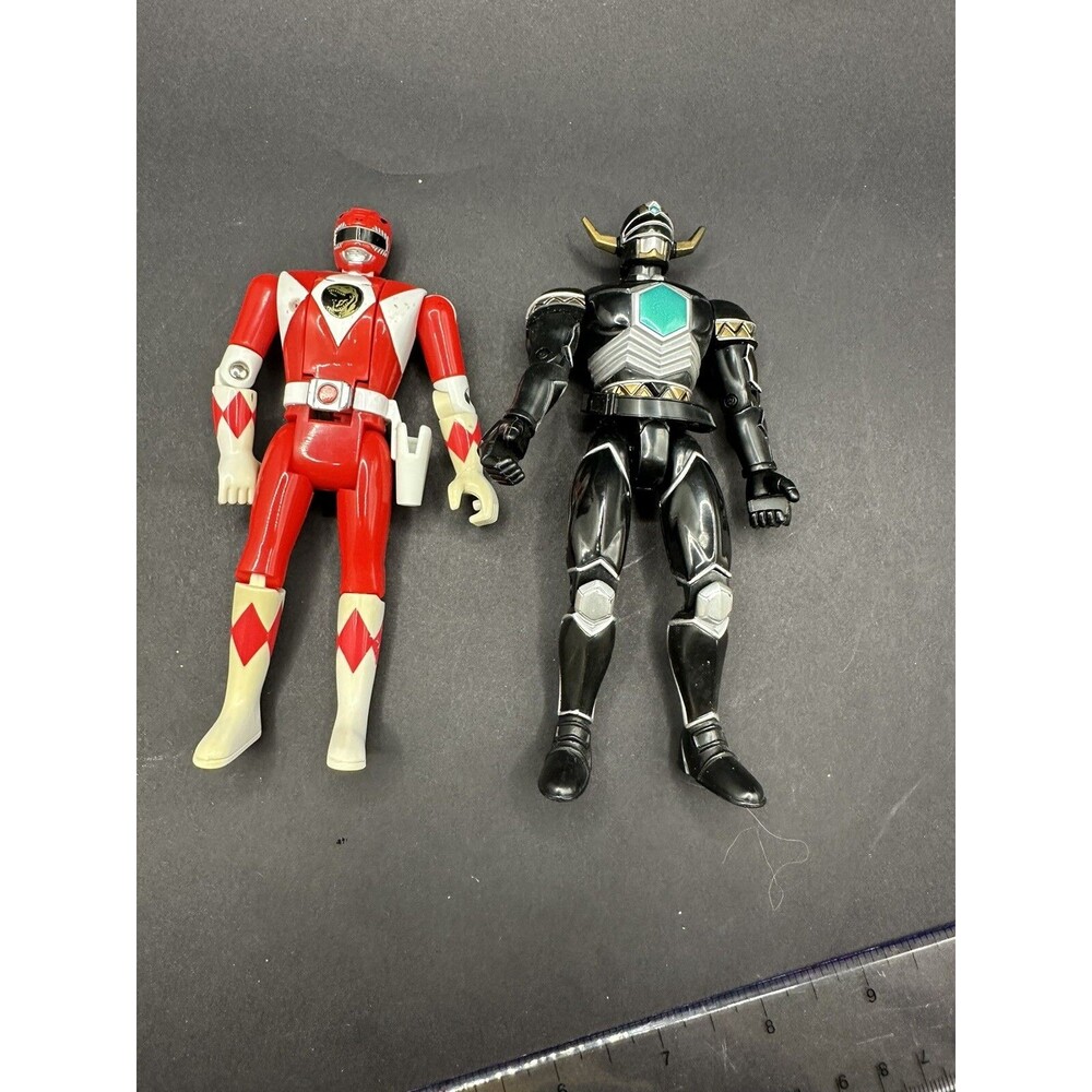 Power Rangers Figures 5 Inch Red And Black Bandai